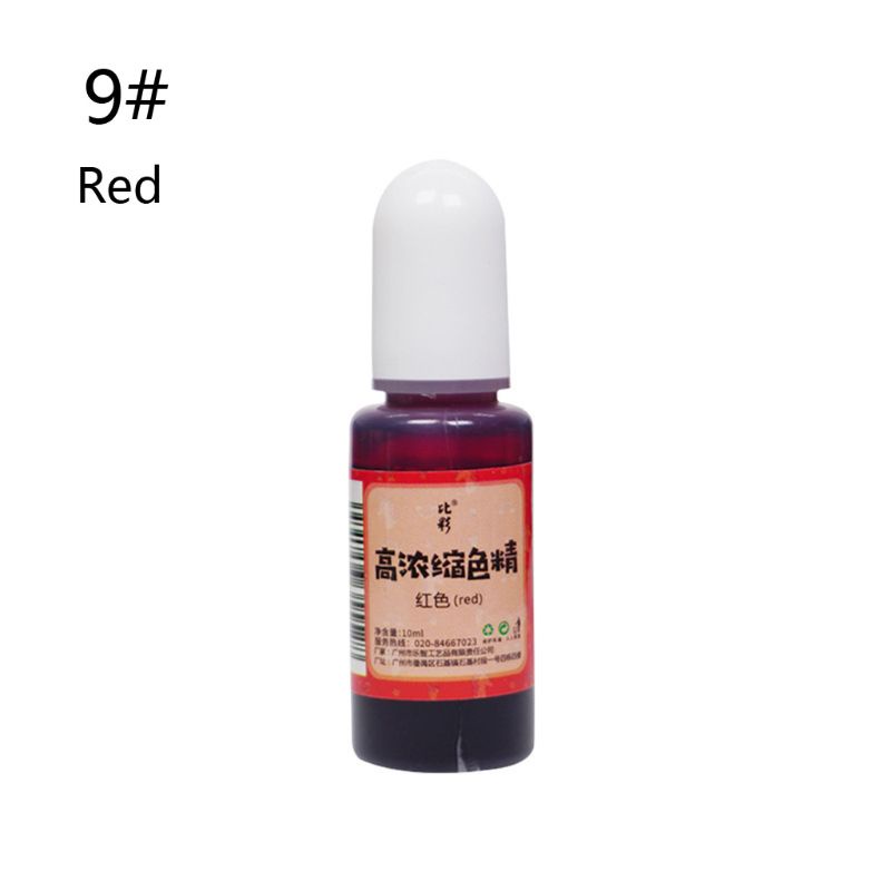Lọ Mực Màu 10ml Dùng Làm Đồ Trang Sức Diy Nhiều Màu Sắc