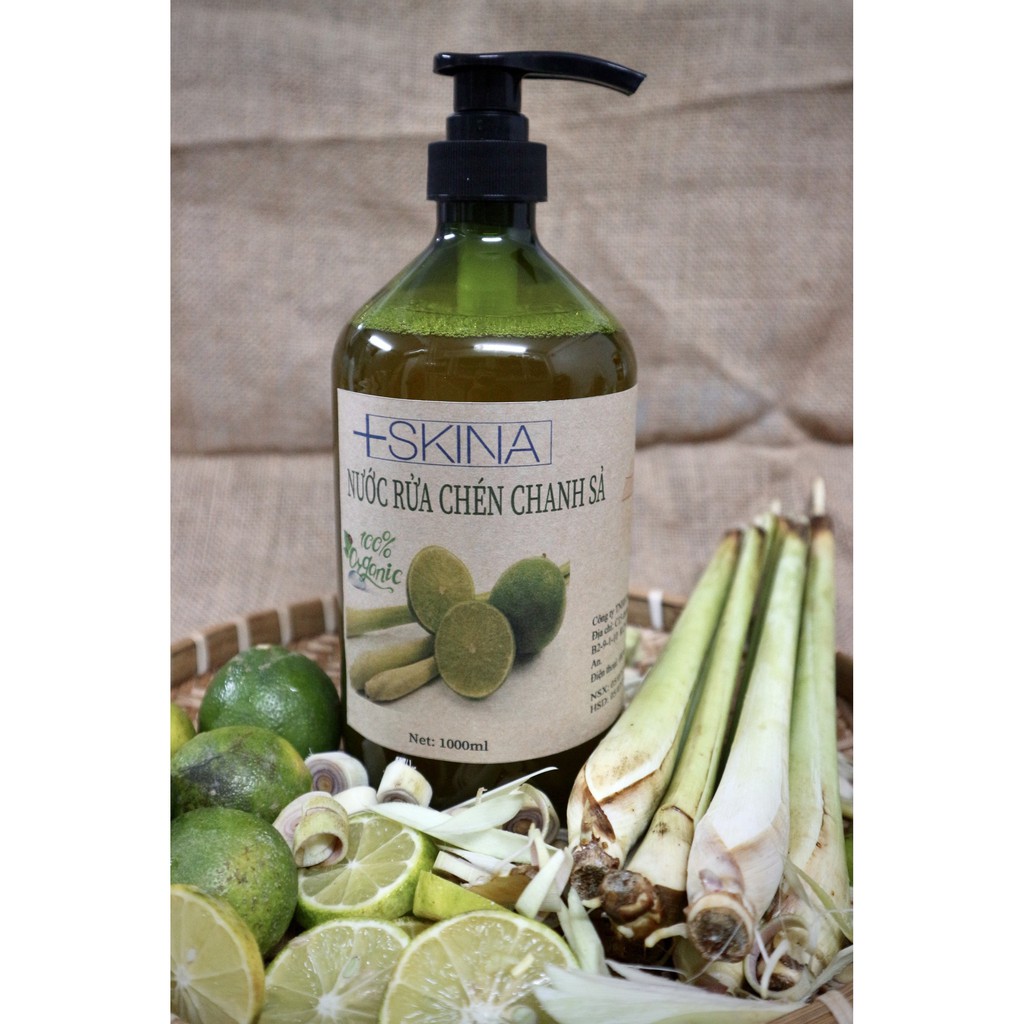 NƯỚC RỬA CHÉN SẢ CHANH