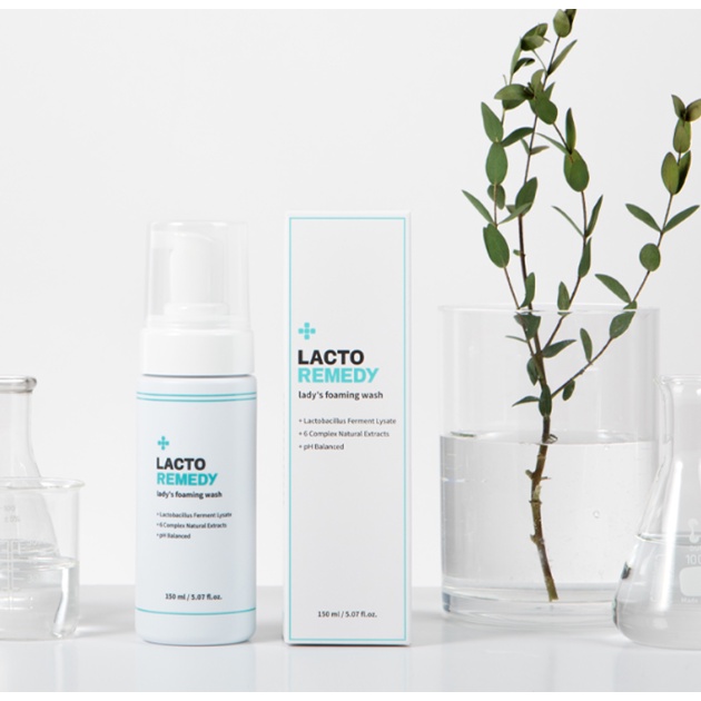 Dung dịch vệ sinh phụ nữ MEDION Lacto Remedy Lady'S Foaming Wash 150ml Gomimall