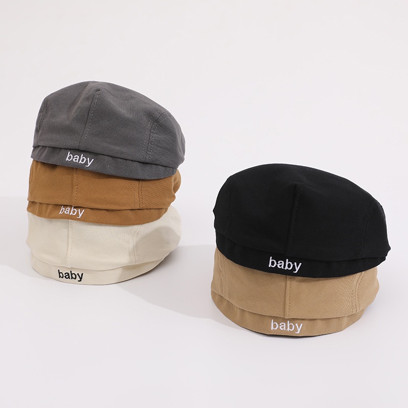 Mũ beret trẻ em, Mũ nồi mỏ vịt phong cách Anh quốc lịch lãm cho bé trai bé gái từ 3-5 tuổi mẫu mới nhất MN03