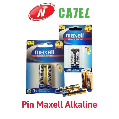 Pin AA/AAA Maxell Alkaline LR62B 1,5V vỉ 2 viên chính hãng
