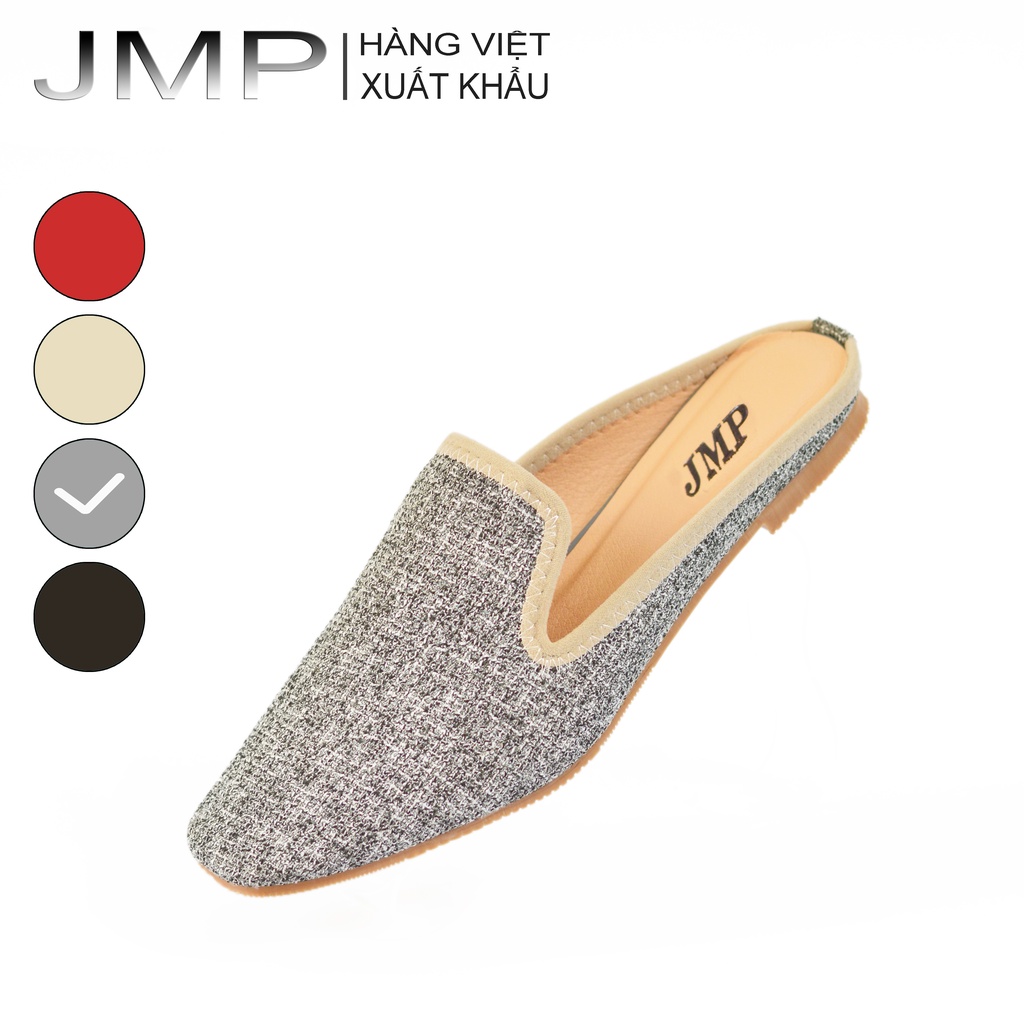 JMP - Giày Sục Nữ Bít Đầu Da Vải Năng Động 1cm mã AH241