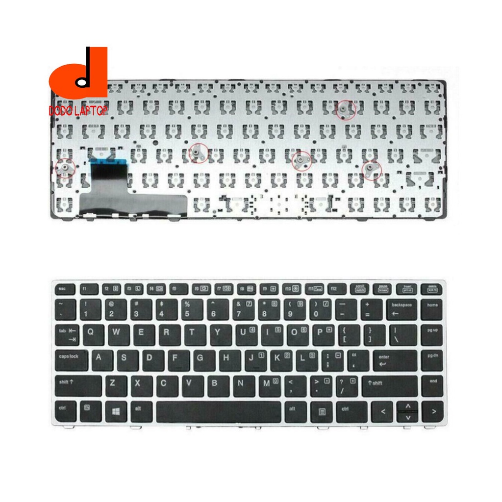 Bàn phím Laptop HP EliteBook Folio 9470M 9470 9480 9480m, US keyboard laptop, Nhập khẩu