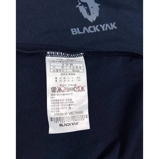 XÁM SIZE 105 | Áo thun thể thao BL@CK ¥AK xuất Hàn