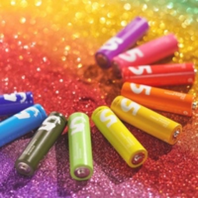 PIN TIỂU AAA SỐ 7 RAINBOW (HỘP 10 VIÊN)-chính hãng xiaomi