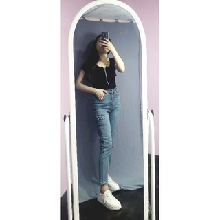 Quần jean ống boy cao cấp ( Video và ảnh thật)