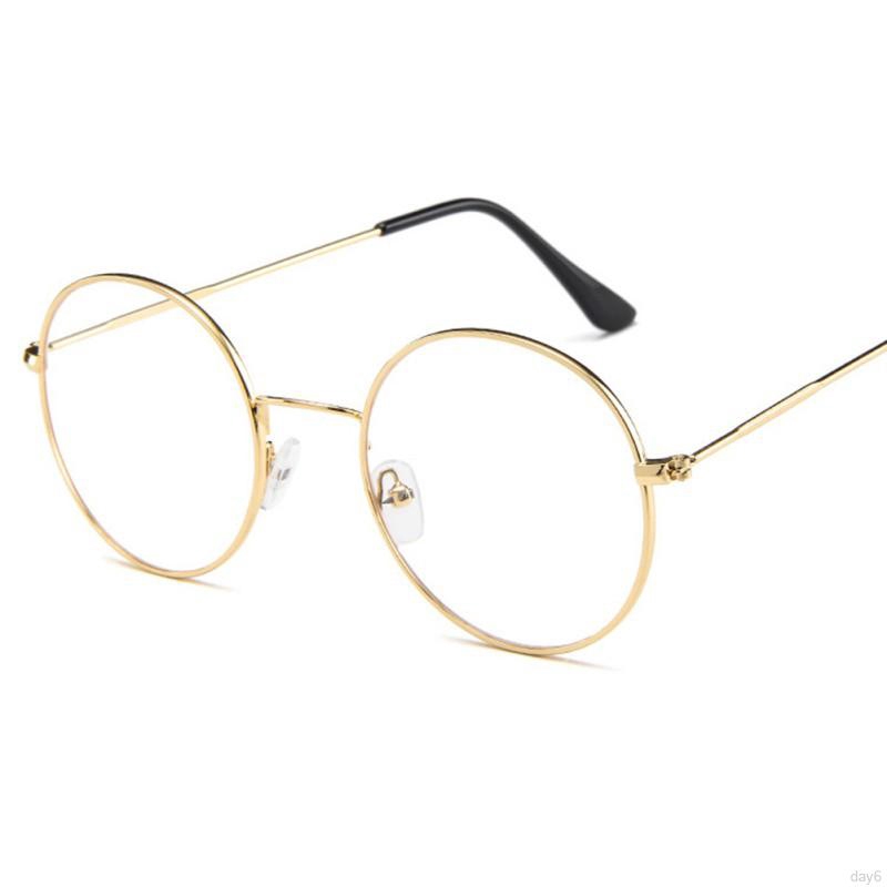Kính mắt gọng tròn kim loại phong cách cổ điển thời trang cho cả nam và nữ