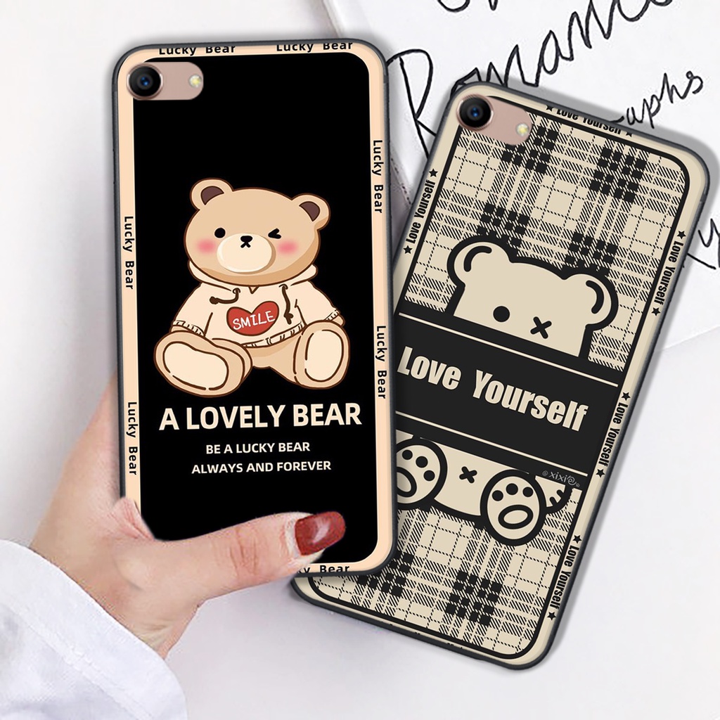 Ốp lưng Oppo A39 / A57 / A59(F1s) / A71 /A83 in hình cute, mẫu chú gấu siêu đẹp- GIÁ RẺ