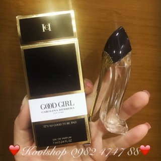 Mini7ml NƯỚC HOA CAROLINA HERRERA GOOD GIRL EDP