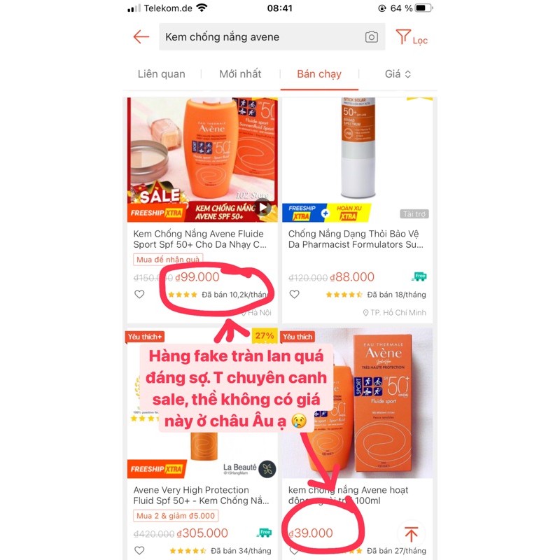 Bill 30ml Kem chống nắng vật lý Avene Sun Very High Protection Réflexe Solaire Avène Rèlexe da nhạy cảm Dry Touch spf50