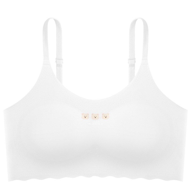 Áo Lót Hai Dây Bằng Lụa Mát Thời Trang Cho Bé Gái 12-16 Tuổi