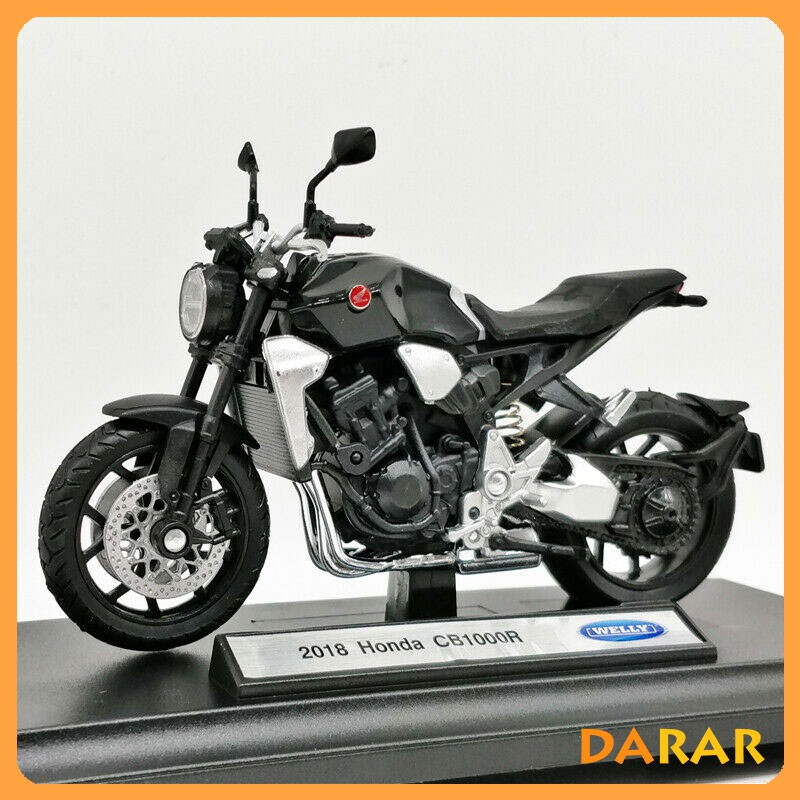 XE MÔ HÌNH - MOTO Siêu xe HONDA CB1000R - WELLY tỷ lệ 1:18