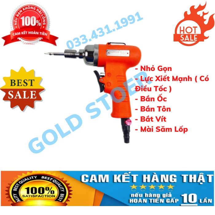 Súng Bắt Vít Bulong mini Lực Xiết Cực Khoẻ Born 8115