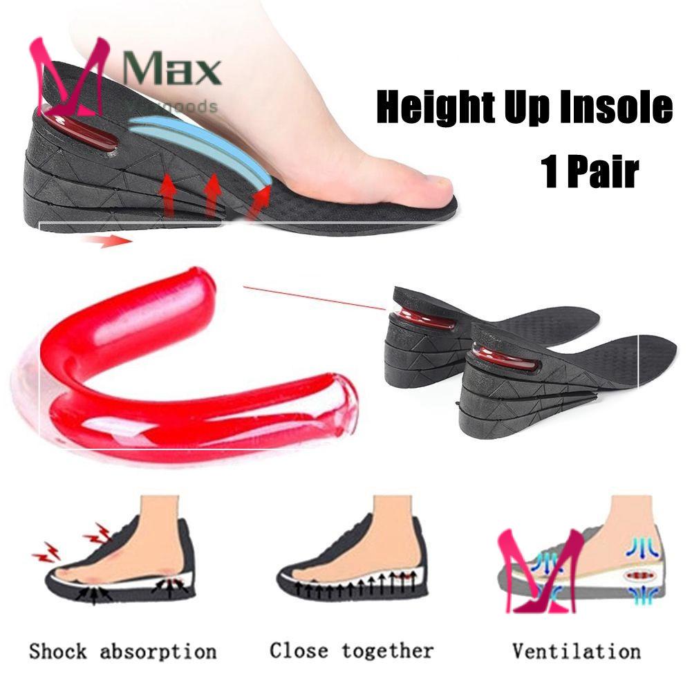 Miếng Đệm Lót Giày 1-4 Lớp Tăng Chiều Cao Dành Cho Unisex