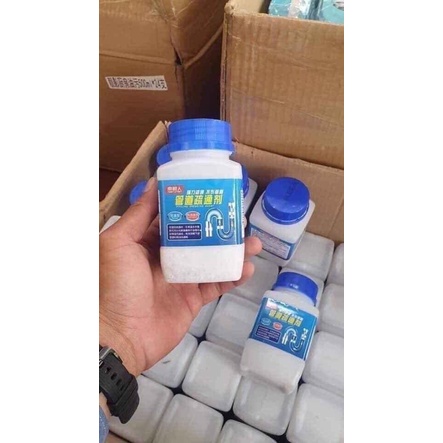Bột thông tắc cống, thông bồn cầu, thông đường ống rửa bát
