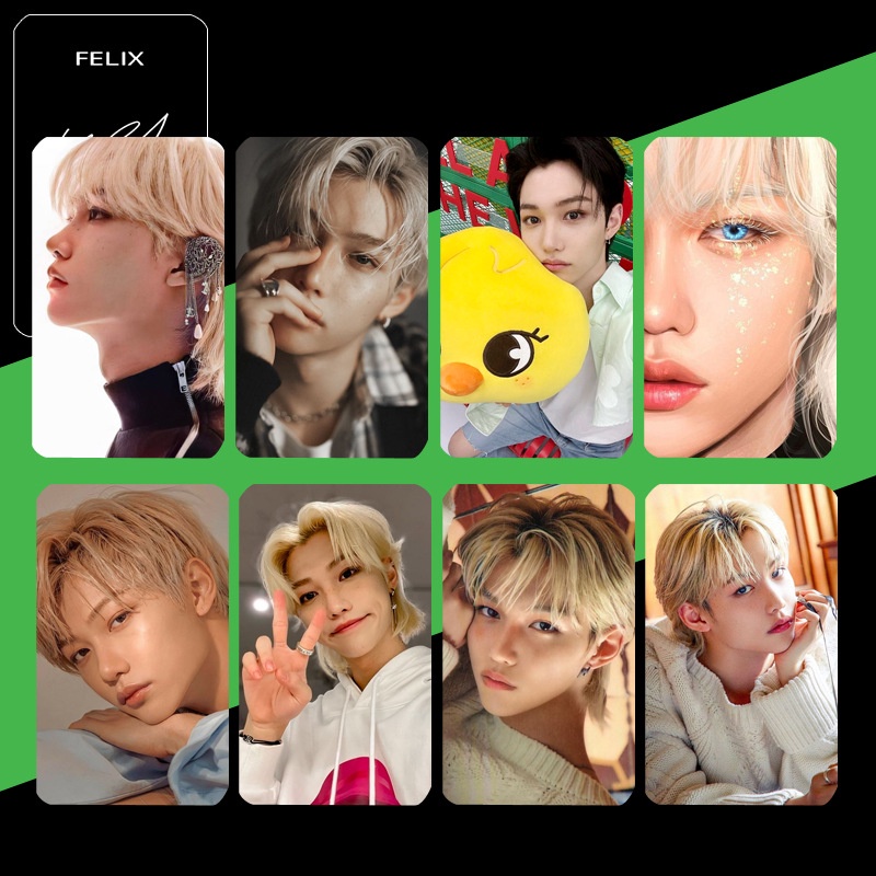 Bộ Thẻ Hình Nhóm Nhạc Kpop Stray Kids MANIAC