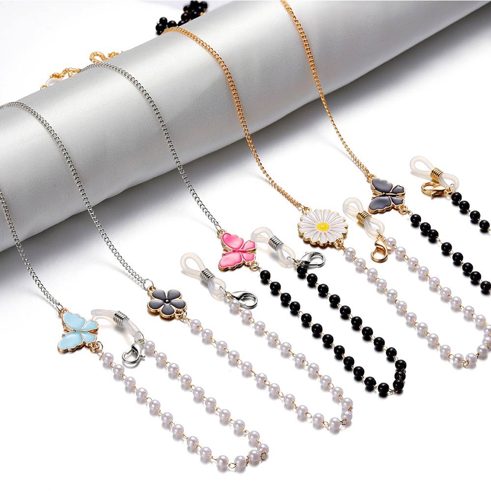 Dây đeo mắt kính ST.KUNKKA hình hoa và bướm