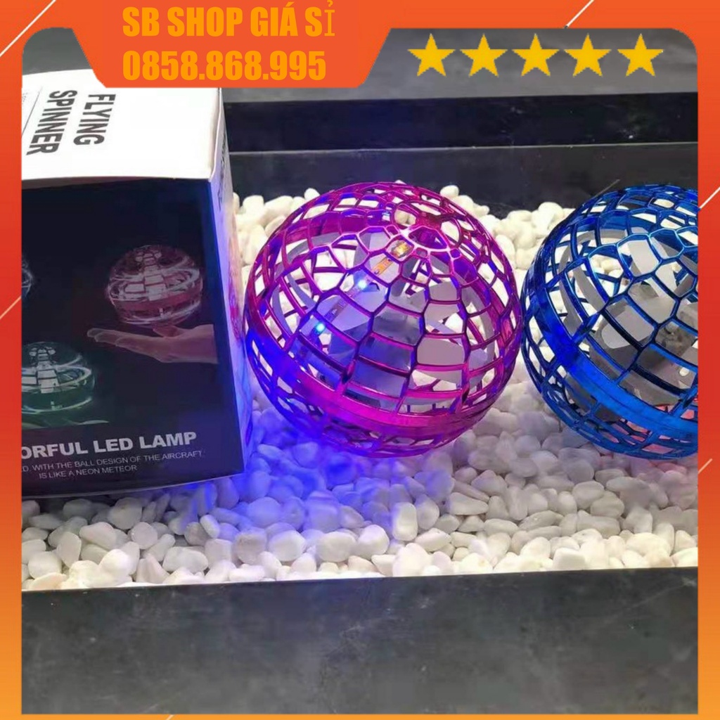 Quả cầu bay ma thuật cảm ứng máy con quay hồi chuyển ngón tay công nghệ UFO đồ chơi giải trí
