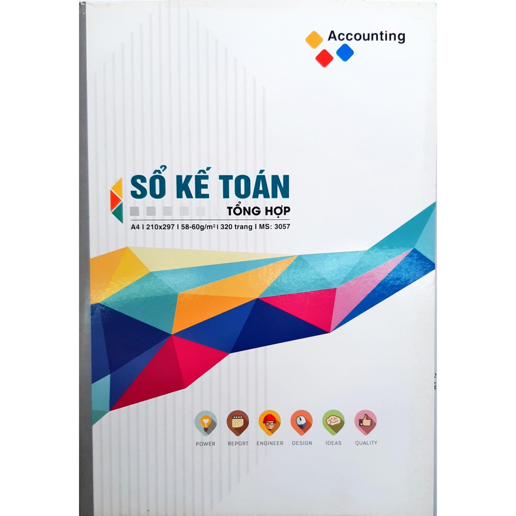 Sổ kế toán Hải Tiến 3057 - 320 trang A4