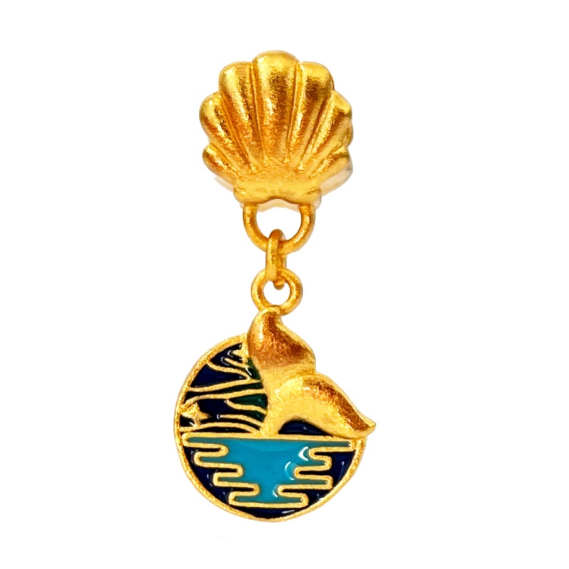 Hạt Xỏ Vòng Tay Hình Cá Ngựa / Thuyền Buồm Độc Đáo diy