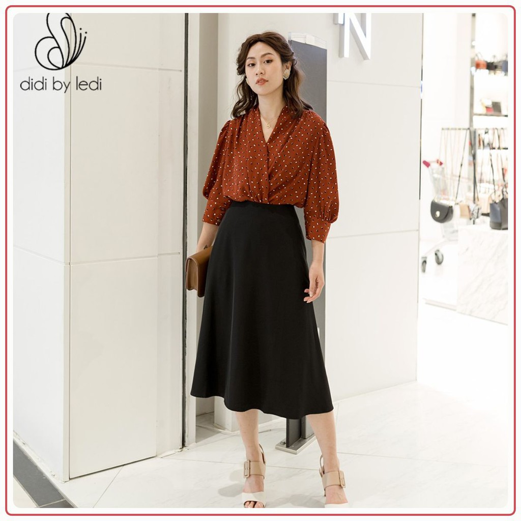 Áo kiểu, áo kiểu công sở DIDI BY LEDI tay lỡ ,che khuyết điểm,vải Modal mát mịn size S M L - A1167