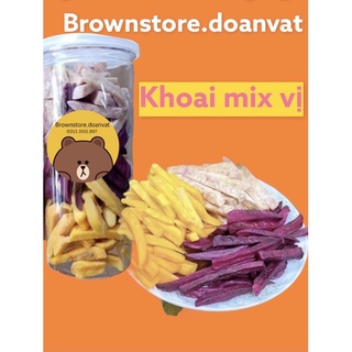 Khoai lang 3 vị