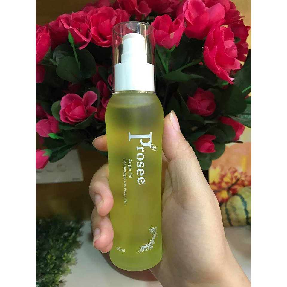 Serum tinh chất huyết thanh chuyên sâu phục hồi tóc Prosee 80ml giúp tóc bóng mượt và giữ ẩm