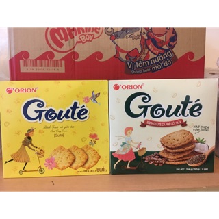 Combo 2 hộp bánh Goute 2 loại