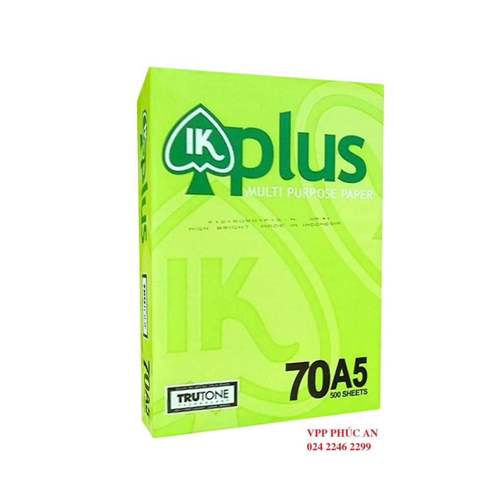 Giấy A5 IK Plus 70gsm