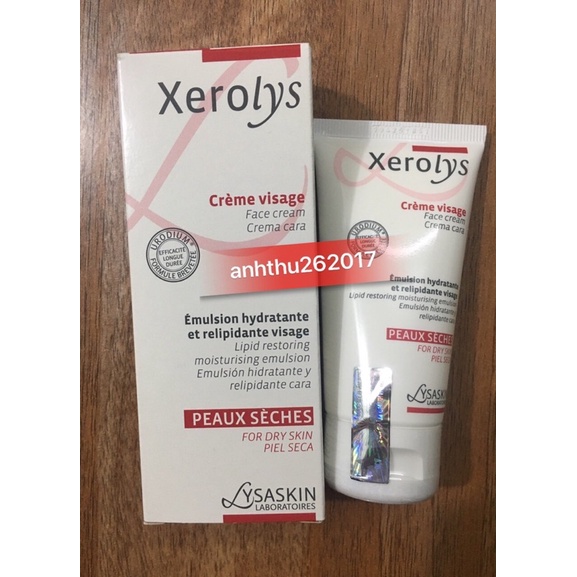 KEM DƯỠNG ẨM XEROLYS CREAM VISAGE 50ML