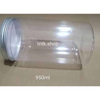 Hủ nhựa nắp nhôm 950ml m