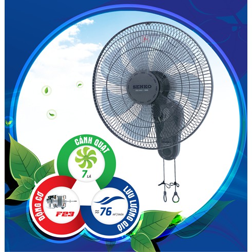 [Mã ELMS5 giảm 7% đơn 300K] Quạt treo Senko TC1620( Chuyển hướng điện) | BigBuy360 - bigbuy360.vn