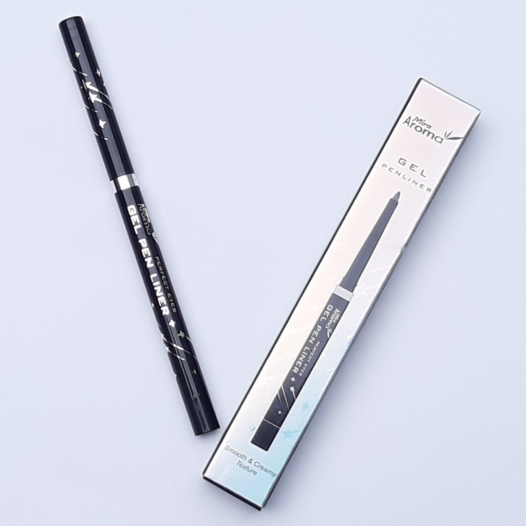 [Eyeliner Black Đen] Gel kẻ mí mắt không Lem không trôi ( dạng chì vặn ) Aroma Gel Pen Liner Black Hàn Quốc