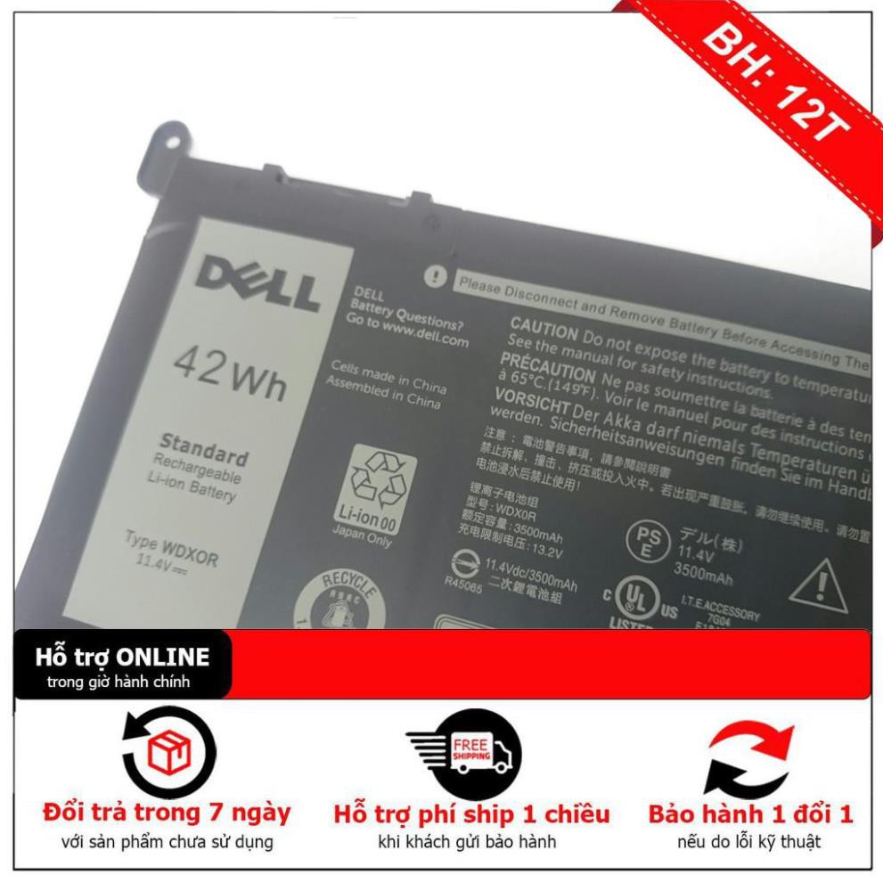 [BH12TH] PIN ZIN LAPTOP DELL inspiron 5567 5568 7579 5368 7378 7368 5765 7569 Battery WDX0R ZIN