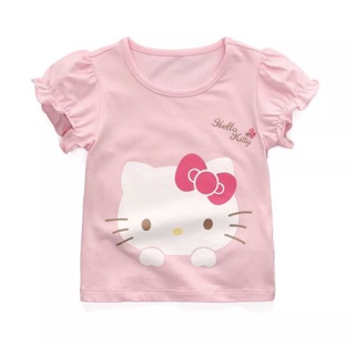 Áo thun bé gái hello kitty