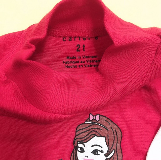 áo borip cổ 3p ấm áp cho bé gái