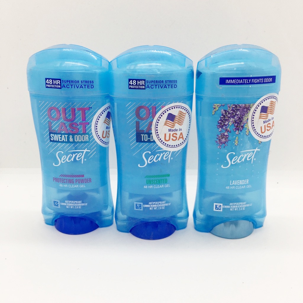 Lăn Khử Mùi Nữ Secret Outlast Sweat &amp; Odor 48h 73g