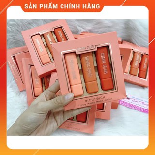 Set 3 cây son thỏi fullsize Luxury Sivanna - Thái Lan