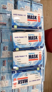 Khẩu trang y tế [Loại 1]Hộp 50 cái khẩu trang kháng khuẩn taphu mask