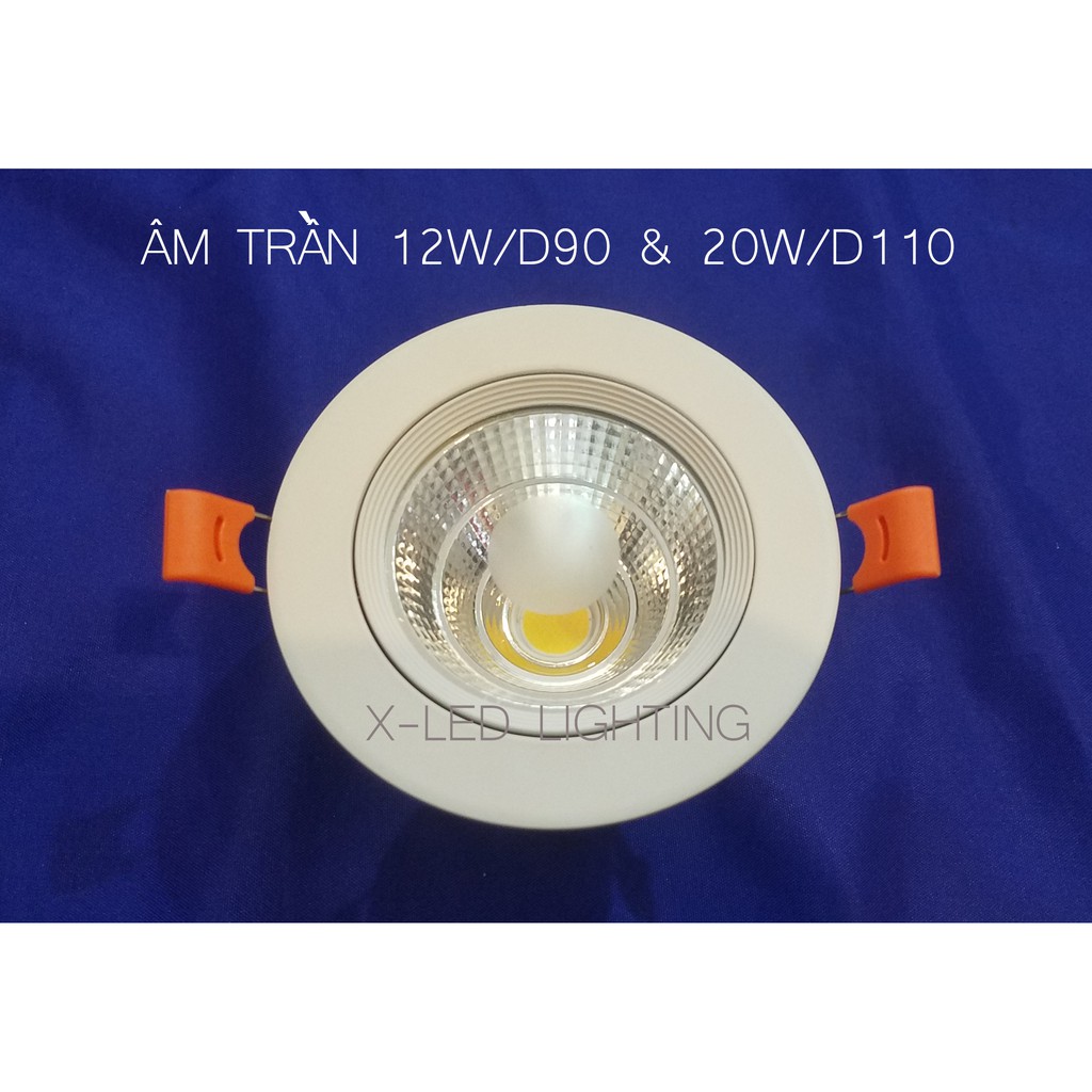 Đèn âm trần chỉnh góc, tiêu điểm - công suất 20w, phi 110