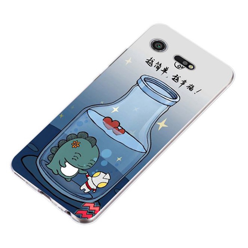 Ốp điện thoại silicon TPU họa tiết kì lân cho Sony Xperia Z3 Z5 XZ1 XZ2 XZ Premium XZ3 XZ4