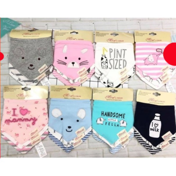 Set 3 Yếm Momcare Cho Bé
