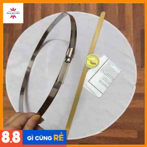 Bộ khuôn tráng bánh cuốn tại nhà tiện dụng