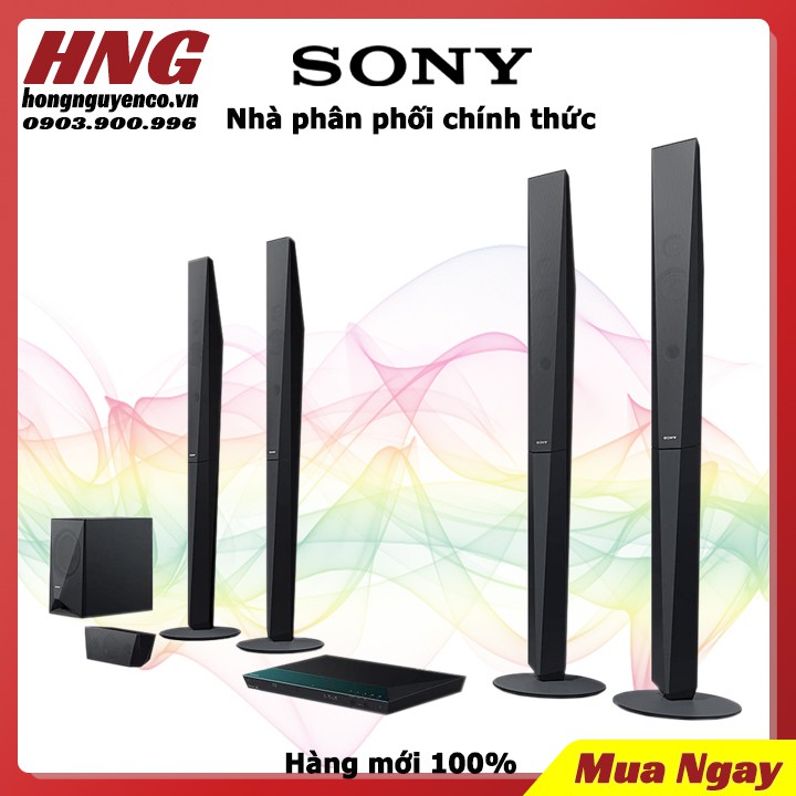 Dàn âm thanh Blu-ray Disc™ 5.1 kênh Sony BDV-E6100 - Hàng phân phối trực tiếp chính hãng - Bảo hành 1 năm toàn quốc