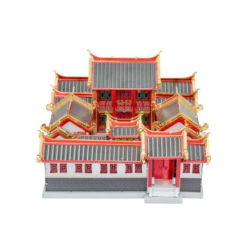Mô Hình Lắp Ráp 3d Tứ hợp viện _ Piececool