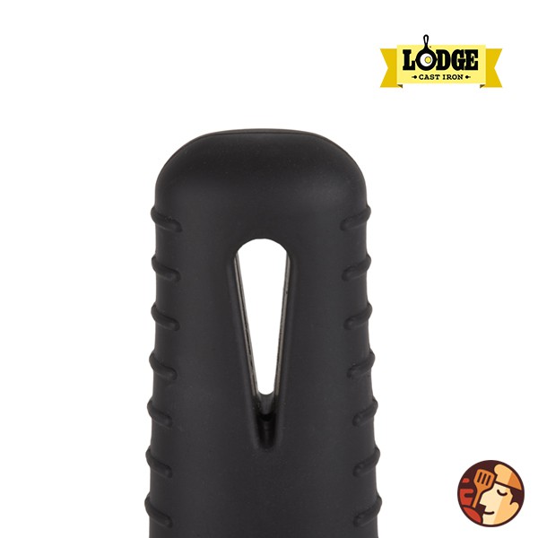 Lodge - tay cầm Silicon chống nóng cho chảo thép carbon, màu đen