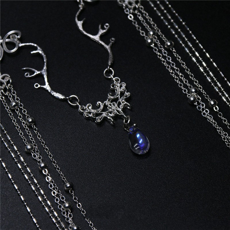 Băng Đô Cài Tóc Đính Pha Lê Hình Giọt Nước