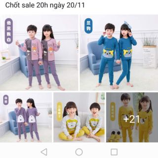Bộ cotton trẻ em