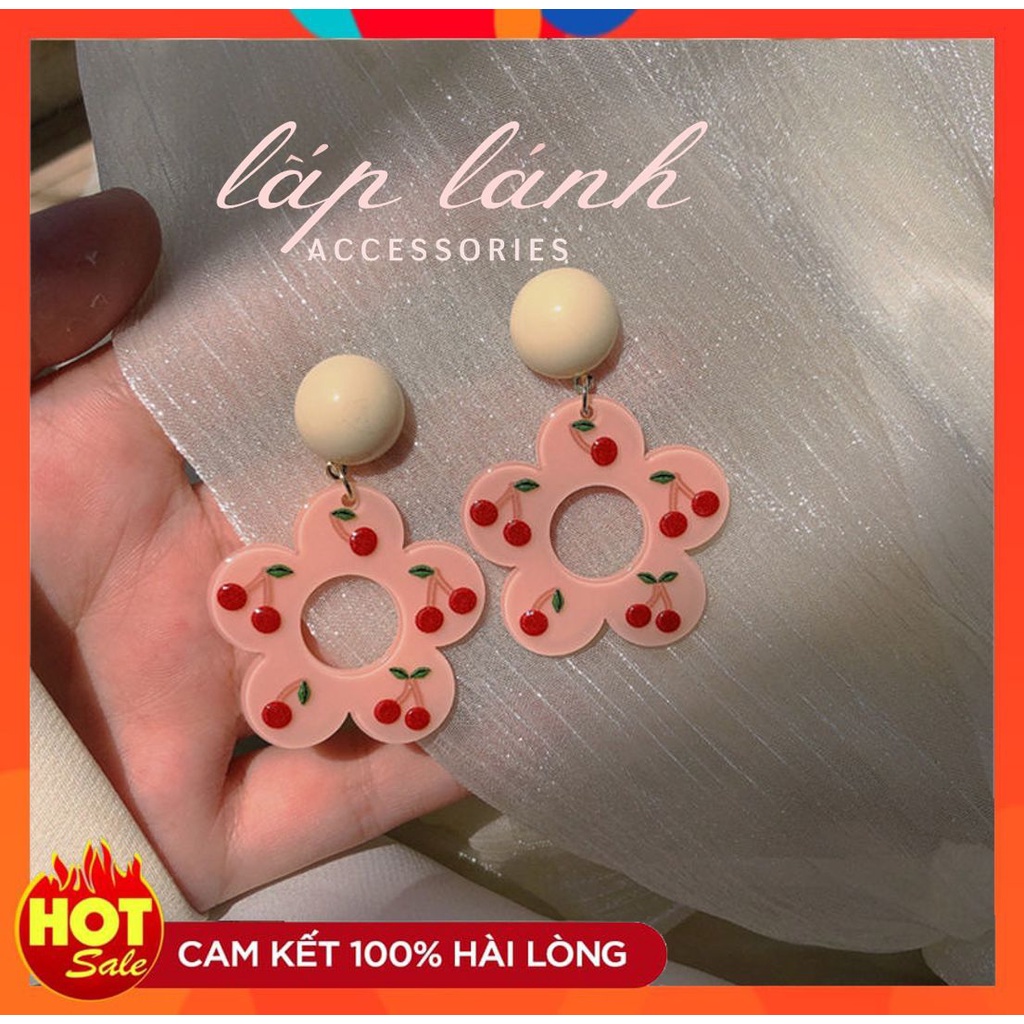 [HOT] BÔNG TAI KHUYÊN TAI HÌNH HOA PHONG CÁCH MÙA HÈ ĐI BIỂN NHIỆT ĐỚI THỜI TRANG DỄ THƯƠNG222BT069