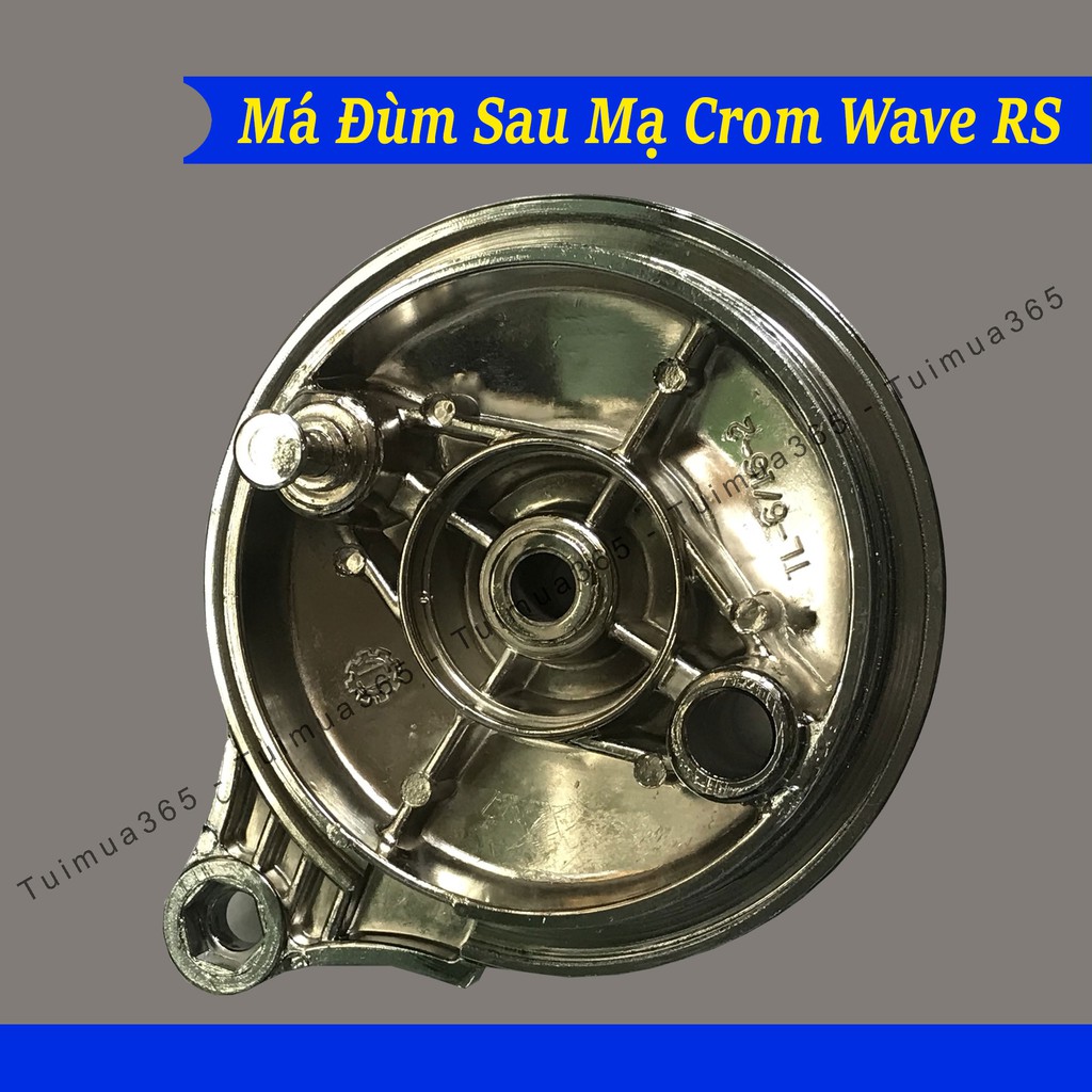 Má Đùm Mạ Crom Sau Honda Wave RS